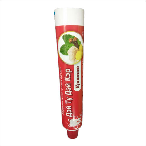 Herbal Toothpaste Laminated Tube