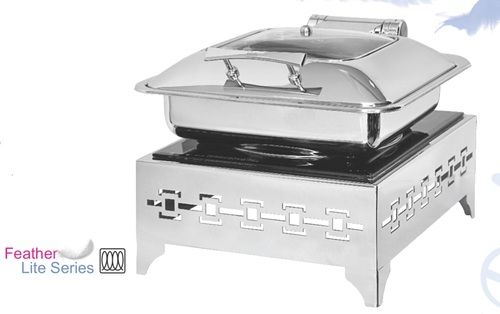 Chafing Dish Hydraulic Induction Base With Glass Lid 6.5 Ltr.