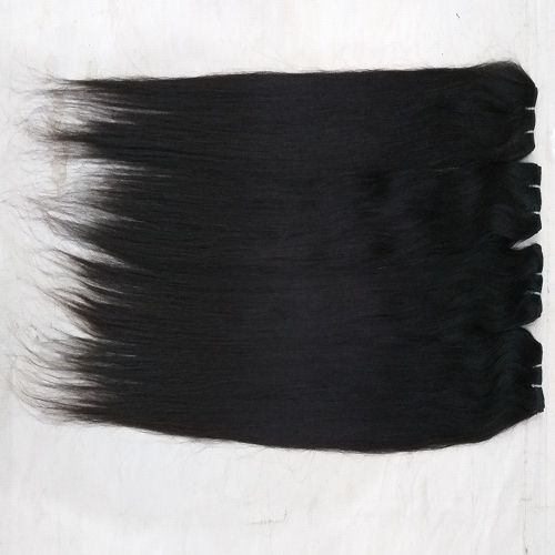 Brazilian Straight Hair Extension DOUBLE MACHINE WEFT