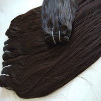 Brazilian Straight Hair Extension DOUBLE MACHINE WEFT