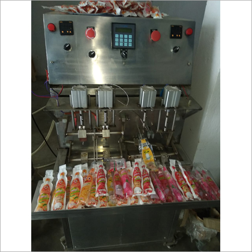 Automatic Packing Machine - Stainless Steel, 1200x800x1500mm | 4 Filling Heads, 50-500ml Range, 10-30 Bags/Min Speed, 150kg Weight
