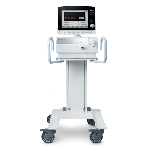 Servo S Trolley Mounted Ventilator Machine