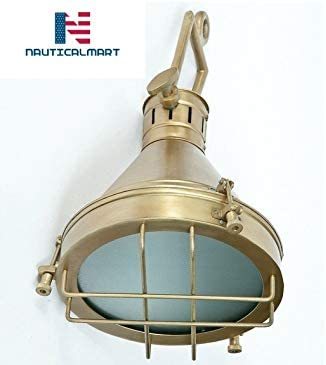 Nauticalmart Vintage Brass Finish - Pendant Design Lamp/ceiling Light/ceiling Lamp/pendant Lamp