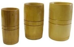 Vacuum Cupping Wooden Fire Cup Bamboo Cups Application: Massage Theraphy