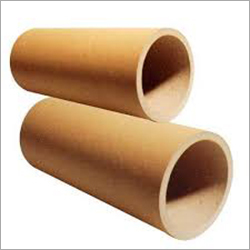 Brown Paper Tube Core - 1 m x 76 mm , Brown Color, 9.5 mm Thickness, Round Shape, Ideal for Industrial Wrapping and Self-Adhesive Tapes