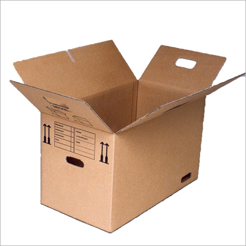 Punching And Printed Corrugated Box - Corrugated Board Customized Size Brown Color Rectangle Shape - Ideal for Electronic & Food Packaging Printed Finish