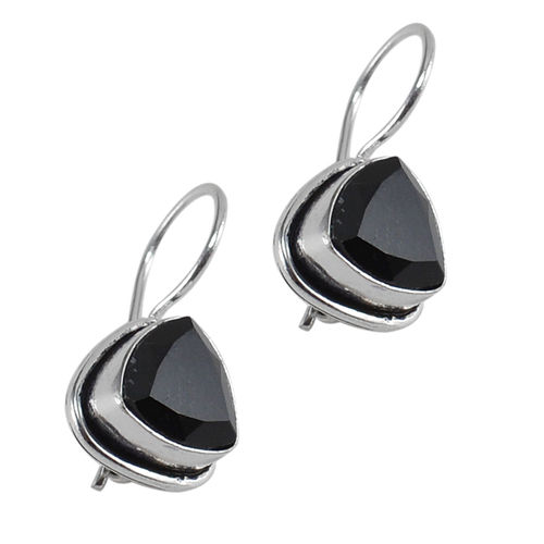 Black Onyx Earring Pg-122595 Gender: Women