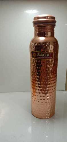 Bottle Pure Copper Hammered By SAGA STEELS