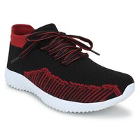 Black & Red Mens Sports Shoes