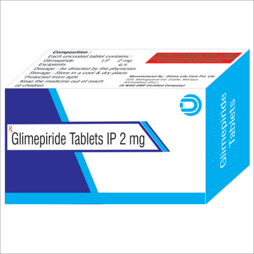 Glimepiride Tablets IP 2 mg