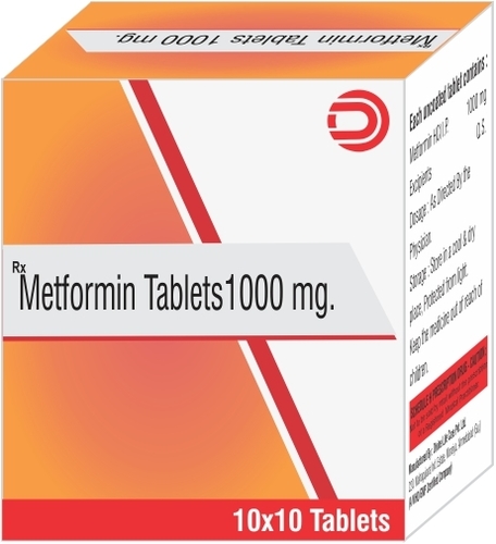 Metformin Tablets 1000 mg