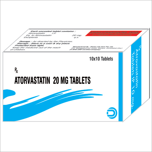 Atorvastatin Tablets 20 mg