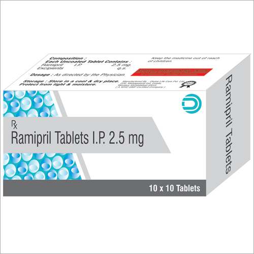 Ramipril Tablets IP 2.5 mg