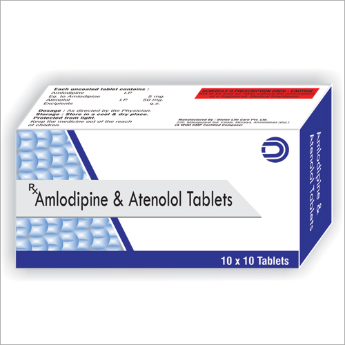 Amlodipine and Atenolol Tablets