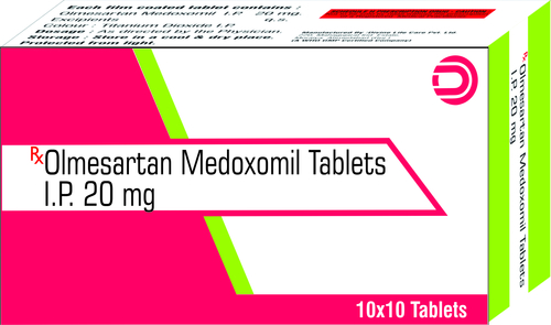Olmesartan Medoxomil Tablets IP 20 mg