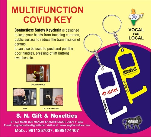 Covid Keychain