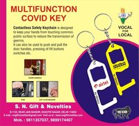 Covid Keychain