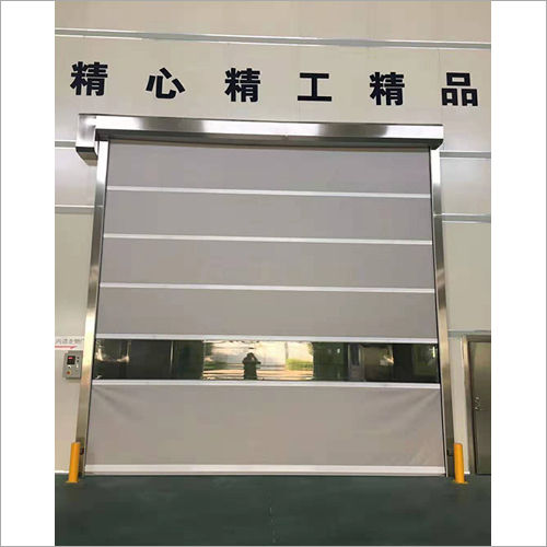 Warehouse Anti Theft High Speed Speedy Pvc Roll Up Door