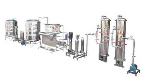 Mineral water bottling plant