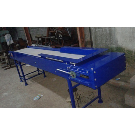 Blue Slider Bed Conveyor