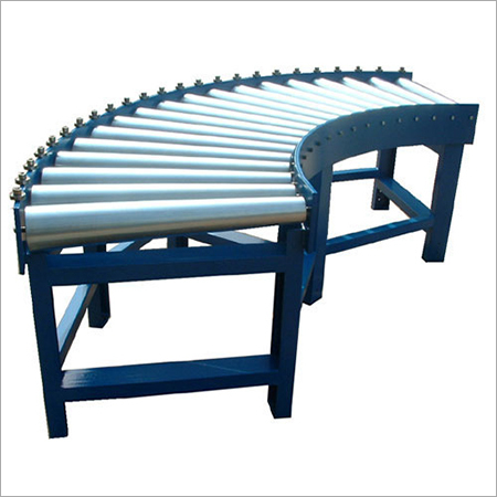 Steel Roller Bend Conveyor