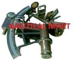 Nautical Solid Brass Reproduction Micrometer German Black Finished Sextant