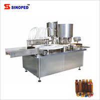 Oral Liquid Syrup Filling and Capping Sealing Machine