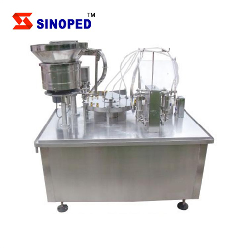 Vial Filling Stoppering And Capping Machine
