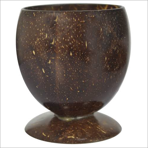 Brown Coconut Shell Cup By GM EXPORTS