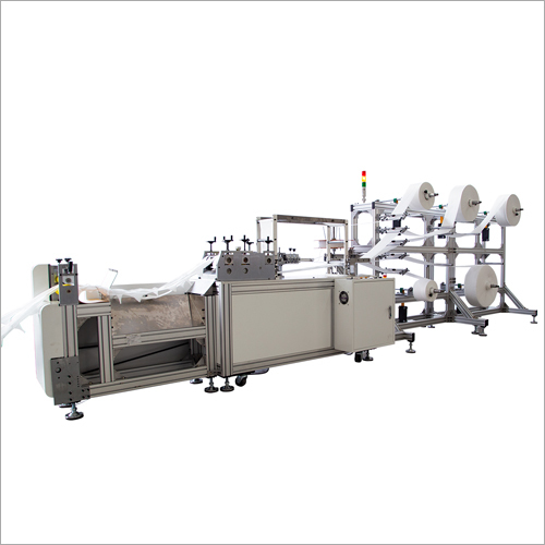 Full Automatic High Speed Disposable Facial Medical Mask Making Machine