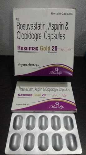 Rosuvastatin Asp-irin And Clopidogril Capsules