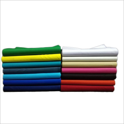 100 Gram Cotton Poplin Fabric - Cotton Poplin Material, 100 Gram Size, Available in Various Colors | Washable, Plain Style, Dyed Texture for Textile Industries