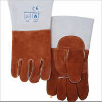 14 Inches Split Leather Hand Gloves