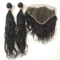 Natural Wavy Lace Frontal Human Hair