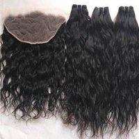 Natural Wavy Lace Frontal Human Hair