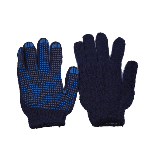 Knitted Dotted Gloves