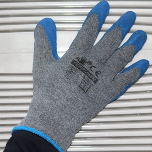 Cut Resistance Blue Grey Gloves