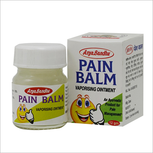 Pain Balm Age Group: Suitable For All Ages