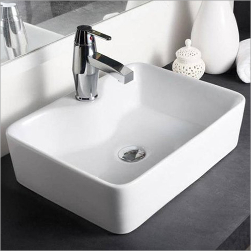 White Counter Top Wash Basin