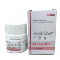 Erlocip 100 Tablet (Erlotinib (100mg) - Cipla Ltd)