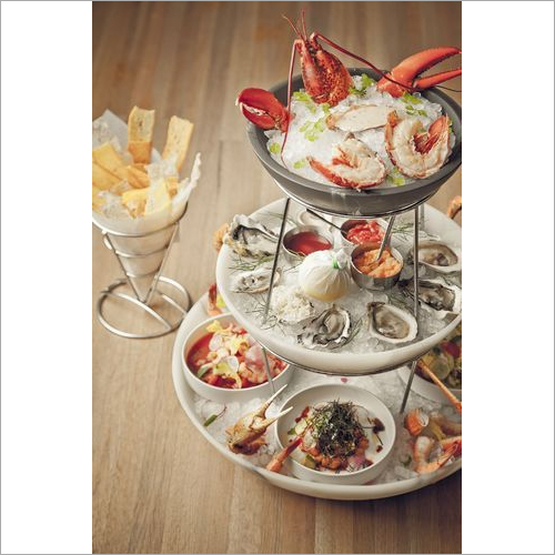 Seafood Serving Tower Set Trays