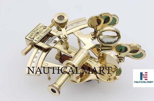 Nautical Nauticalmart Titanic Memorabilia Brass 5" Sextant-white Star Line-solid Brass Sextant