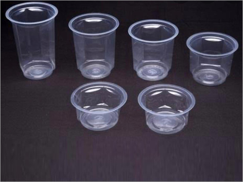 100ml to 300 Ml Hexagon Model PP Glasses And Cups