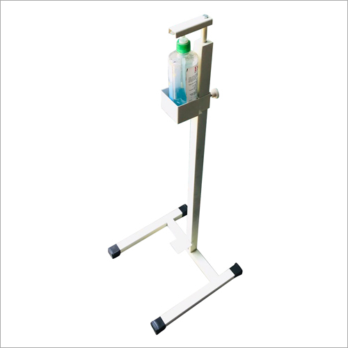 Foot Operated Metal Sanitizer Stand