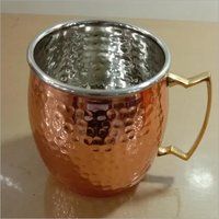 BEER MUG STEEL COPPER