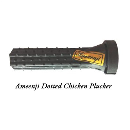 Black Chicken Plucker Rubber Fingers (Dotted)