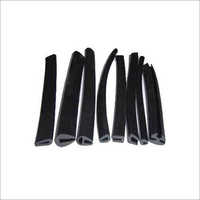 Rubber Profiles - Black Rubber, 6 Millimeter Length | 50-80 Shore A Hardness, 100-300 Mpa Tensile Strength, Flexible For Various Applications