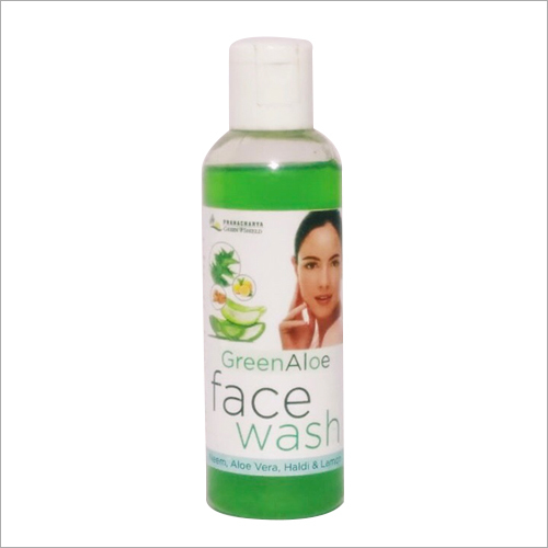 Green Aloe Vera Face Wash
