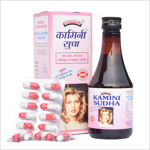 Kamini Sudha 30 Capsules and 200ml Syrup