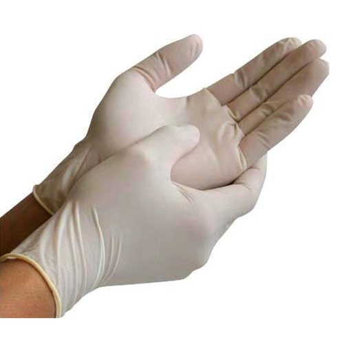 Gloves Latex Examination Powder Free (10 Boxes Per Box 100Pcs)